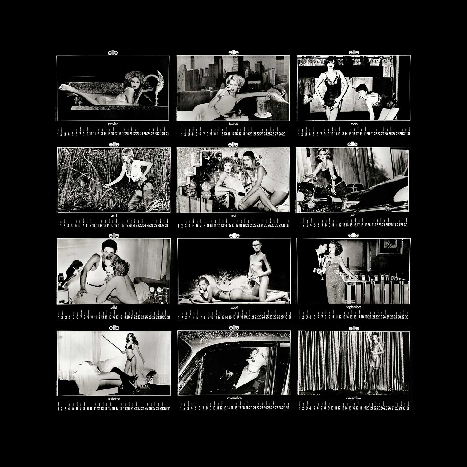 ELITE CALENDAR 1974