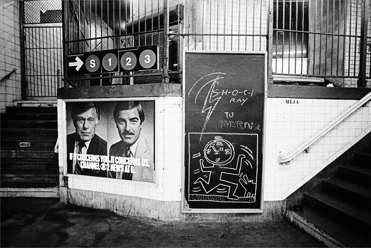 KEITH HARING-subway-021-1970-web